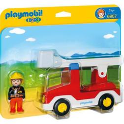 Playmobil 1.2.3 Ladder Unit Fire Truck 6967