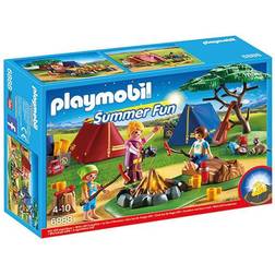 Playmobil Camp Site With LED Fire 6888