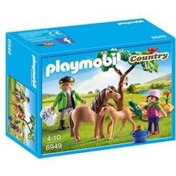 Playmobil Vet With Pony And Foal 6949