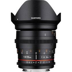 Samyang 20mm T1.9 ED AS UMC for Canon EF