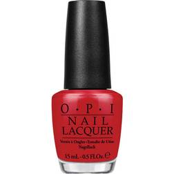 OPI Nail Lacquer Red Hot Rio 15ml