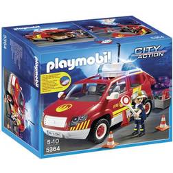 Playmobil Fire Chief´s Car with Lights & Sound 5364