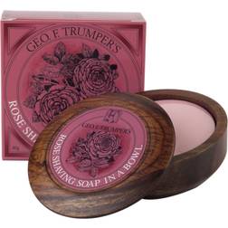 Geo F Trumper Rose Shaving Soap in Wooden Bowl 8g