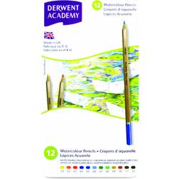 Derwent Academy Watercolour Pencils 12-pack