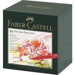 Faber-Castell PITT Artist Pen Brush Studio Box of 60 167150