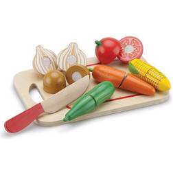 New Classic Toys Cutting Meal Vegetables 8pcs