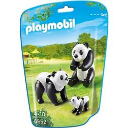 Playmobil Panda Family 6652