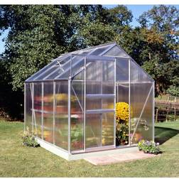 Halls Greenhouses Popular 86 5m² 4mm Aluminum Polycarbonate