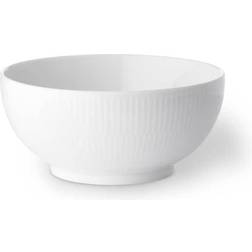 Royal Copenhagen White Fluted Soup Bowl 18cm 1.1L