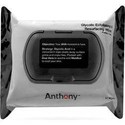 Anthony Glycolic Exfoliating & Resurfacing Wipes 30-pack
