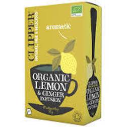 Clipper Organic Lemon & Ginger Tea 20pcs