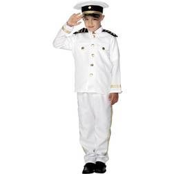 Smiffys Captain Costume Child White