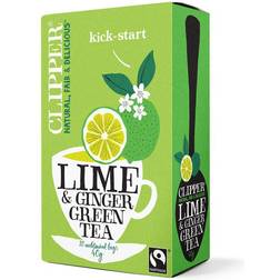 Clipper Green Tea With Lime & Ginger 20pcs