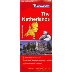 Michelin the Netherlands Road and Tourist Map (Map, 2012)