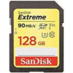 SanDisk Extreme SDXC 90MB/s V30 U3 128GB