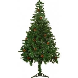 vidaXL Frosted & Cones Christmas Tree 150cm