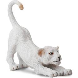 Collecta White Lion Cub Stretching 88550