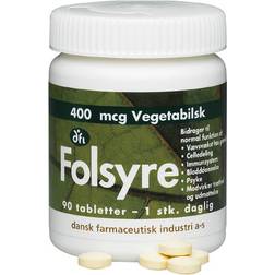 DFI Folsyre 400mcg 90 pcs