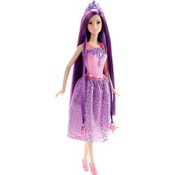 Barbie Endless Hair Kingdom Princess Purple Hair Doll