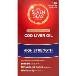Seven Seas High Strength Cod Liver Oil 120 pcs