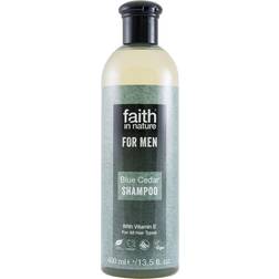 Faith in Nature Blue Cedar Shampoo for Men 400ml