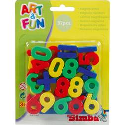 Simba Art & Fun Magnetic Numbers Signs
