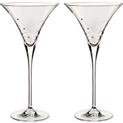 Dartington Glitz Martini Cocktail Glass 20cl 2pcs