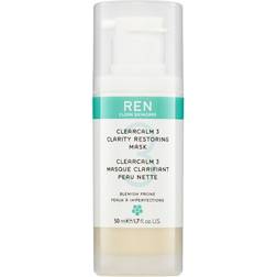 REN Clean Skincare Clearcalm 3 Clarity Restoring Mask 50ml