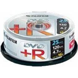 Fujifilm DVD+R 4.7GB 16x Spindle 25-Pack