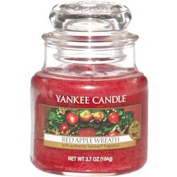 Yankee Candle Red Apple Wreath Small Scented Candle 104g