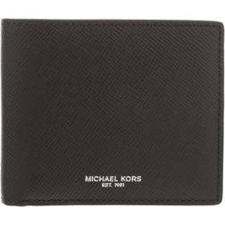 Michael Kors Harrison Leather Billfold Wallet - Black (39F5LHRF3L)