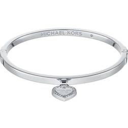 Michael Kors Logo Bracelet - Silver/Transparent