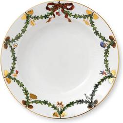 Royal Copenhagen Star Fluted Christmas Soup Plate 24cm