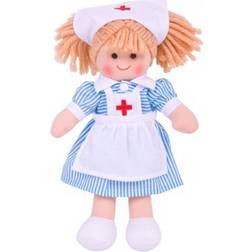 Bigjigs Nurse Nancy 28cm Doll