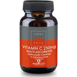 Terra Nova Vitamin C 250mg Multi-Ascorbate Complex (Non Acidic) 50 pcs