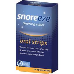 Snoreeze Snoring Relief Oral Strips 14pcs