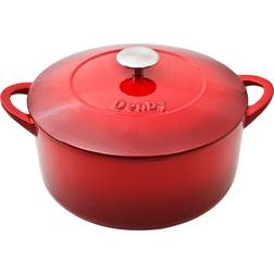Denby Pomegranate Cast Iron Round with lid 5.2 L 26 cm