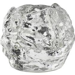 Kosta Boda Snowball S Clear Candle Holder 6cm