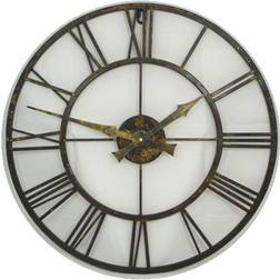 Roger Lascelles Outdoor/Indoor with Metal Case Wall Clock 50cm