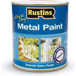 Rustins Quick Dry Metal Paint White 0.5L