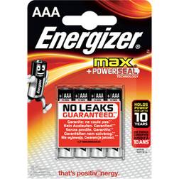 Energizer AAA Max Alkaline 4-pack