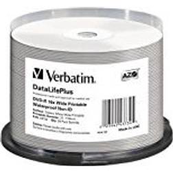 Verbatim DVD-R 4.7GB 16x Spindle 50-Pack Inkjet