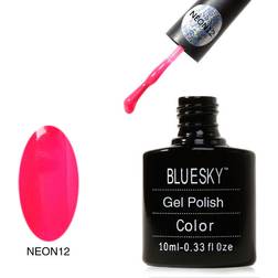 Bluesky Gel Nail Polish Neon #12 Shocking Pink 10ml