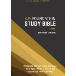 kjv foundation study bible hardcover (Hardcover)