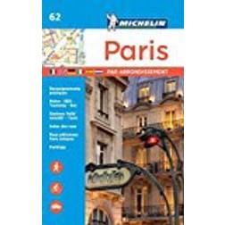 Michelin Paris by Arrondissements Pocket Atlas #62 (Michelin Map & Guide) (Paperback, 2017)