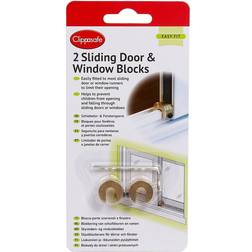 Clippasafe Sliding Door & Window Blocks 2-pack