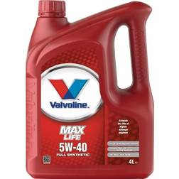 Valvoline MaxLife Synthetic 5W-40 Motor Oil 4L