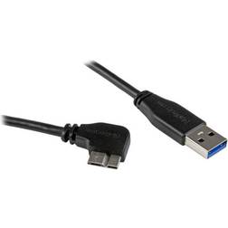 StarTech Slim USB A - USB Micro-B (angled) 3.0 2m