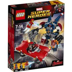 Lego Marvel Superheroes Iron Man Detroit Steel Strikes 76077