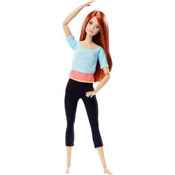 Barbie Made to Move Blue Top Doll